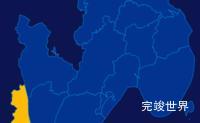 echarts江门市台山市geoJson地图指定区域高亮效果